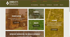 Desktop Screenshot of jordanstree.com
